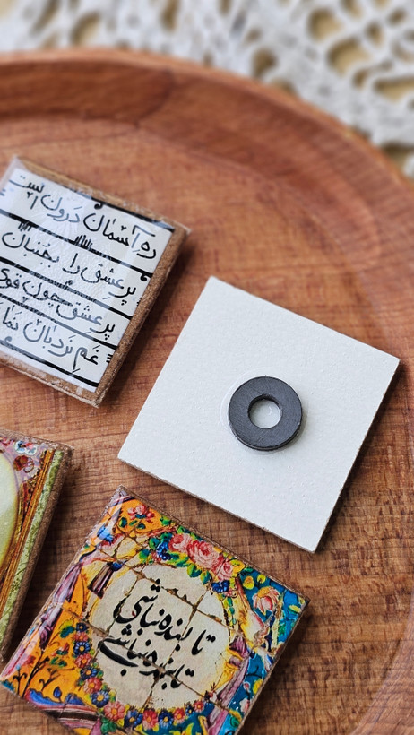 مگنت رزینی با شعر ۲